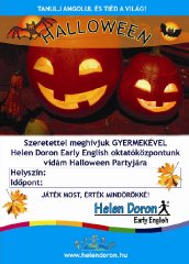 Halloween Party - Helen Doron Early English oktatóközpont